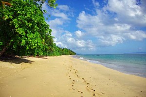 Beach on Coiba Island