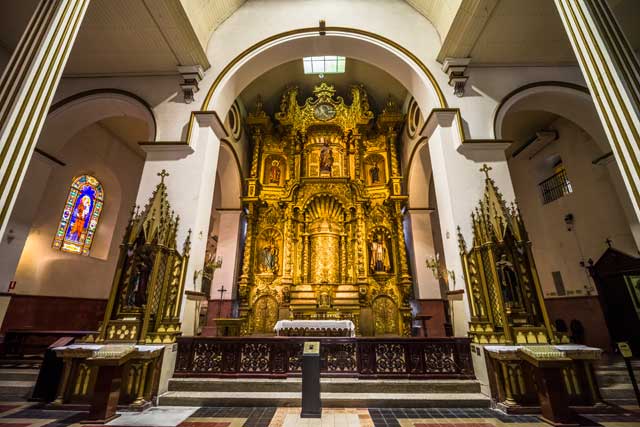 Golden Altar of the Church of San José